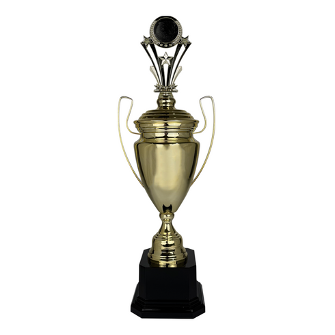 Trofeo de Copa de Metal con Figura Serie M1